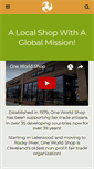 Mobile Screenshot of oneworldshopcle.com